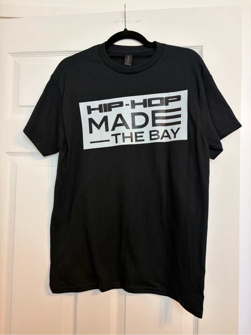 Hip-Hop Made The Bay Black Graphic T-Shirt